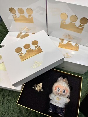 POP MART The Monsters 14th Anniversary Labubu Plush Doll Toy Pin Limited edition