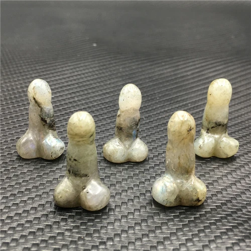 Wholesale Natural mix mini Penis Carved quartz Crystal Massager Wand Healing - Picture 91 of 296
