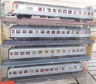 Röwa H0 Roco IN Set 4 X Silberlinge-Nahverkehrswagen Control Car DB Epoch 4