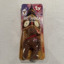 Beanie Baby McDonalds TY Britannia The Bear With Rare Tag Errors 1993, Oakbrook