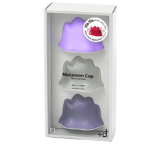 Pokemon Ditto Metamon Cup Set de 3 h concept +d púrpura transparente exclusivo de Japón nuevo