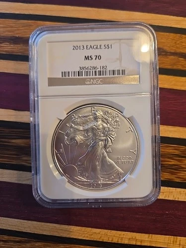 2013 American Eagle 1 oz Silver NGC MS 70 First Releases