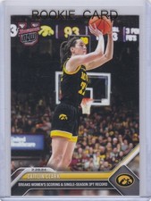 CAITLIN CLARK ROOKIE CARD 2024 Topps Now WNBA Iowa Basketball RECORD BREAKER RC!