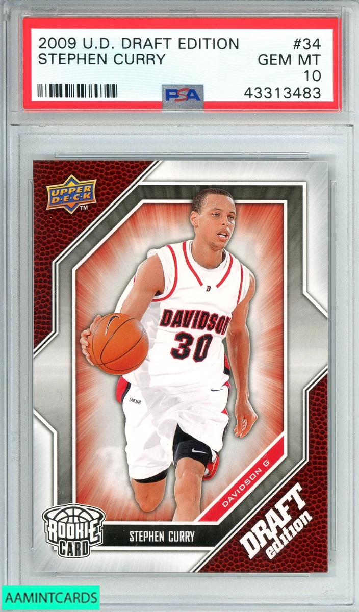 Stephen Curry Basketball Grade 10 Rookie Sports Trading Cards