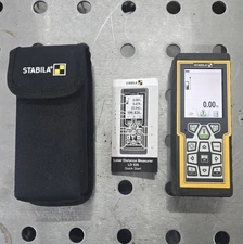 Stabila LD 520 Video Laser Distance Measurer with Pouch Made in Germany