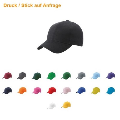MYRTLE BEACH Brushed 6-Panel Cap Baseballkappe viele Farben 6118 NEU