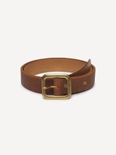 Men’s Buck Mason Brown Leather Outpost Belt 30
