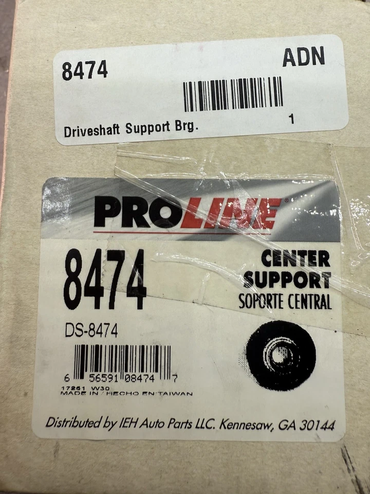 Piezas de rodamiento de soporte central de eje de transmisión Master 8474 Foto 4 de 4