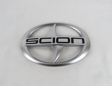 Scion Rear Emblem Tc Xd Xb Back Trunk Silver Badge Sign Symbol Logo Genuine Oem