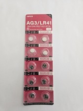 Fast Ship - 10 Pk Tianqiu Watch Batteries-ag3- Lr41h-USA- EX- Date-2028