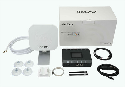 Avtex AMR104P 4G Cat 6 Dual SIM PORTABLE Internet Solution System