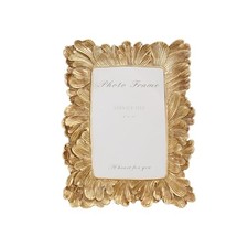 4x6 Picture Frames Vintage Photo Frame for Table Top Display and 4x6 Inch Gold