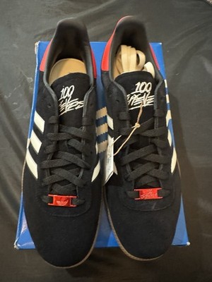 Adidas 100 Thieves Originals Palos Hills Shoes Size 10.5 Black/Red/White New