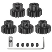 M1 Mod1 Ritzel Set 5Mm Welle 16T 17T 18T 19T 20T Motorritzel Mit 3,17Mm(5 StüCk)