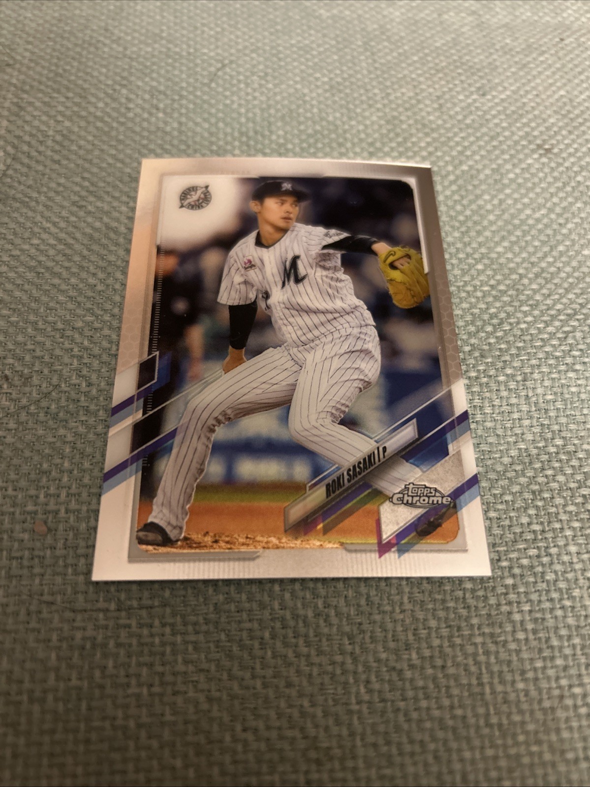 2021 Topps Chrome NPB Nippon Pro Baseball - Roki Sasaki #194 (RC) (Dodgers)