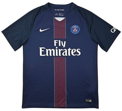 Nike Fly Emirates 2016-17 PARIS SAINT-GERMAIN SHIRT TRIKOT L