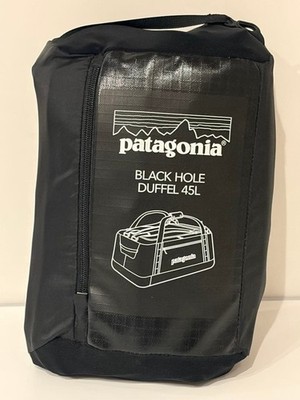 Patagonia Black Hole Duffel 45L schwarz Reisetasche neu unbenutzt