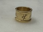 Shawn's Sterling Silver 925 "Hear My Soul Speak"Ring Size 8 Gold-Plated — photo 4