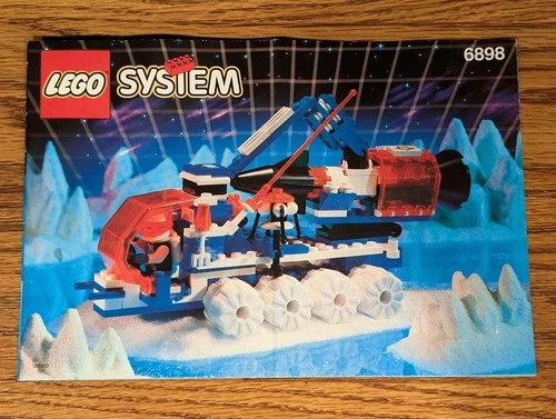 LEGO Space, Ice Planet 2002: Ice-Sat V (6898), complete, manual, partial box