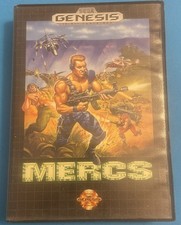MERCS (Sega Genesis, 1991) Game & Original Case No Manual Cleaned Tested ⭐