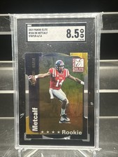 2019 Panini Donruss Elite - Rookies DK Metcalf #104 Status /14 (RC) SGC8.5
