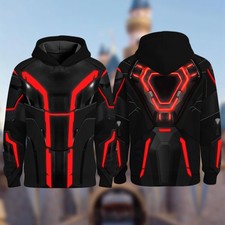 Ares Halloween Costume 3D Hoodie, Tron Cosplay Costume