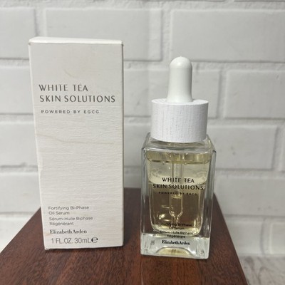 Elizabeth Arden White Tea Skin Solutions ECGC Fortifying Bi-Phase Oil 1 oz | NIB
