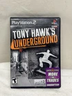 Tony Hawk's Underground (Sony PlayStation 2, 2003) PS2 Manual Tested