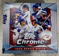 2022 TOPPS CHROME UPDATE SERIES BASEBALL MEGA BOX WITT JR RC