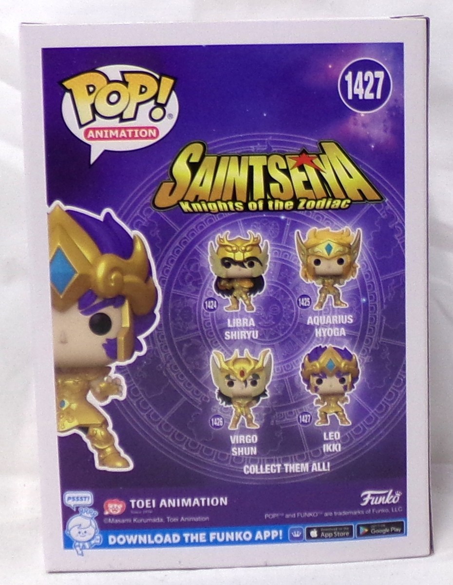 Funko Pop! 1427 Leo Ikki Saint Seiya Knights Of The Zodiac Vinyl