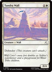 Tundra Wall (0220) Foil - Avatar: The Last Airbender: Eternal-Legal
