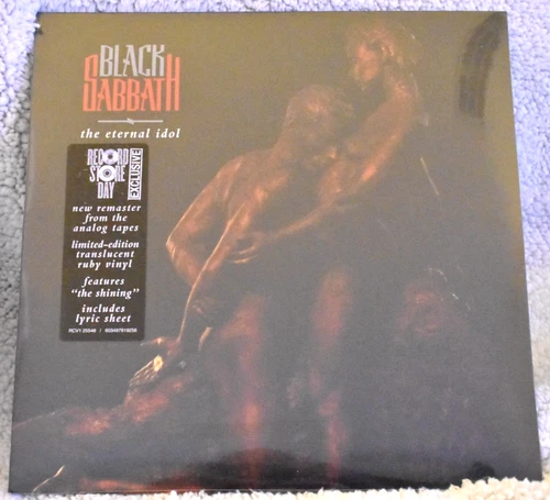 BLACK SABBATH - THE ETERNAL IDOL - SEALED RUBY VINYL RSD 2025 - NEW SEALED