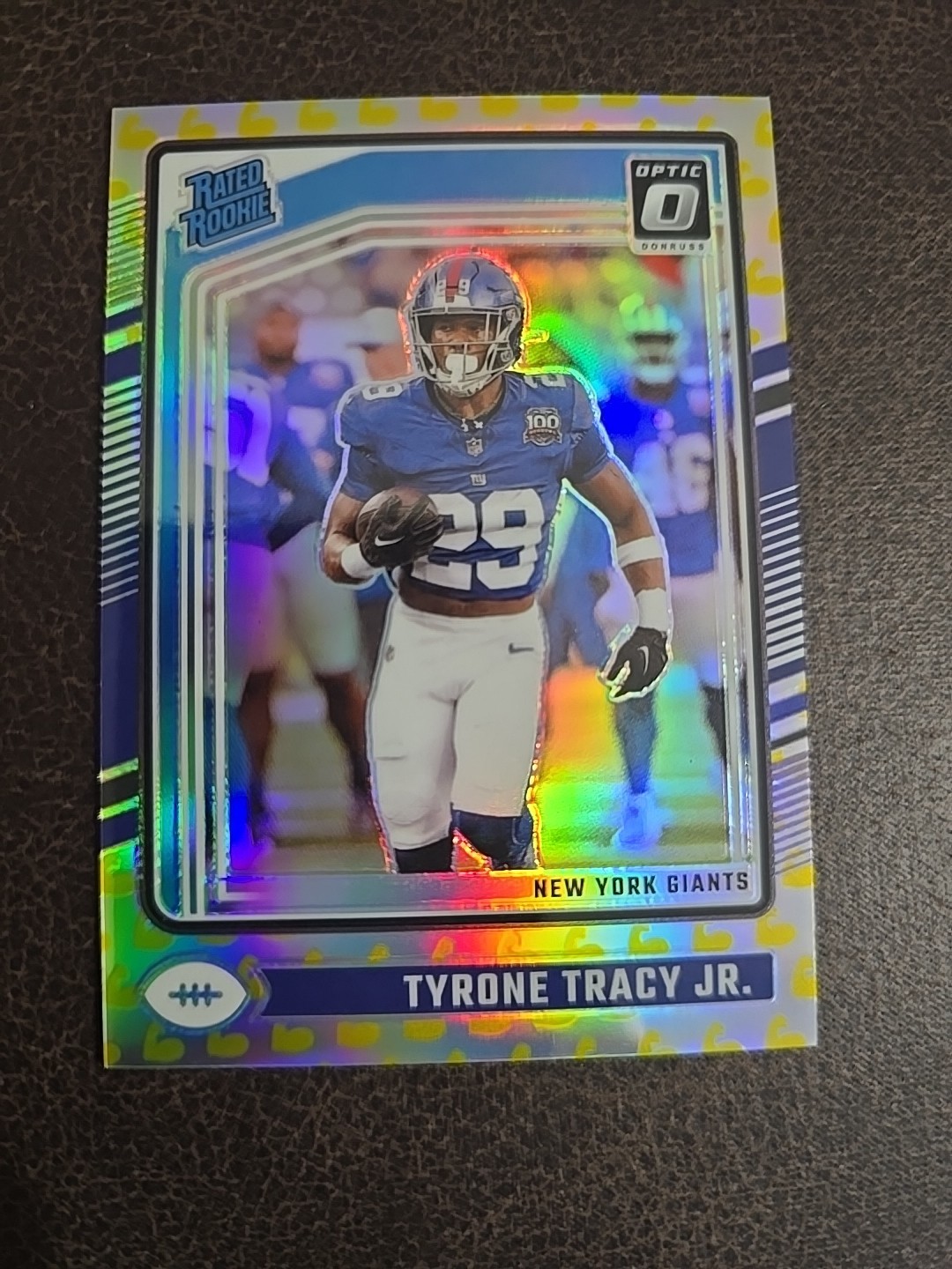 Tyrone Tracy Jr 2024 Panini Donruss Optic #259 Flex Rated Rookie 106/149
