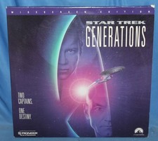 Star Trek Generations 1995 Paramount Home Video LaserDisc 2 Disc