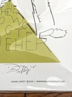 Daniel Duffy Hand Signed In Pencil Lithograph Print Beatles Abbey Road — photo 3