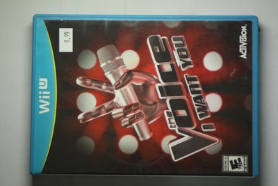 The Voice - I Want You - Nintendo Wii U ***SEE PICTURES*** - Tested