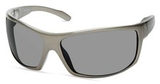 Harley-Davidson Men's Large Sport Sunglasses, Metallic Gray Frame Smoke Lenses
