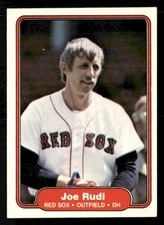 1982 Fleer #306 Joe Rudi