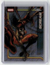 Scream 2026 Topps Chrome Marvel Comics #148 Marvel Logofractor /61