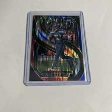 2024 Panini Select - Premier Level AJ Barner #103 Red & Blue Shock Prizm (RC)