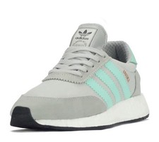 NP 129 € scarpe da corsa originali Adidal Runner Iniki maschio EUR 38 2/3 mint grey BB2747