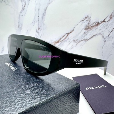 PRADA Sunglasses Black PR C02S 16K08Z 57mm Authentic Prada w/ Box