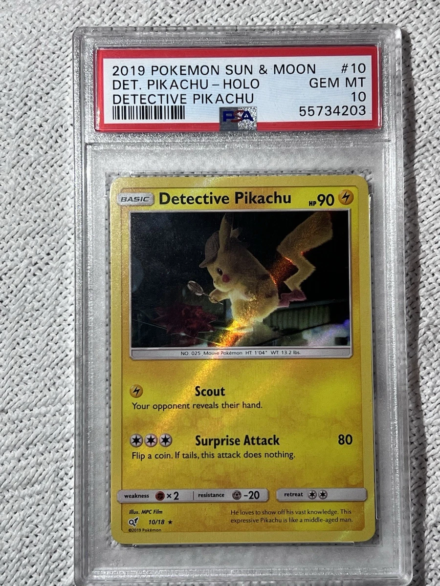25+ Pikachu Pokémon TCG Sun & Moon Grade 10 Individual Trading
