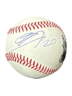 MANU GINOBILI SIGNED OFFICIAL MLB BASEBALL BECKETT BT27750 SAN ANTONIO SPURS