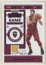 2019-20 Panini Contenders Game Ticket Blue 68/99 Kevin Love #60 n1u