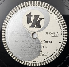 LP 10' Shellac ANIBAL TROILO & ROBERTO GRELA La cachila Argentina TK 19?? TANGO