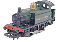 Hornby R077 GWR Class 101 Holden 0-4-0T Tank Steam Loco OO Green Runners Unboxed
