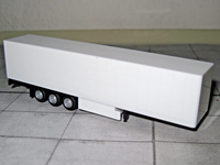 Herpa 084420 - Spur Tt - Gardinenplanenauflieger 3-Achs