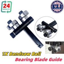 Upper or Lower Fits For Most 14" Band Saws Bandsaw Ball Bearing Blade Guide 1PCS