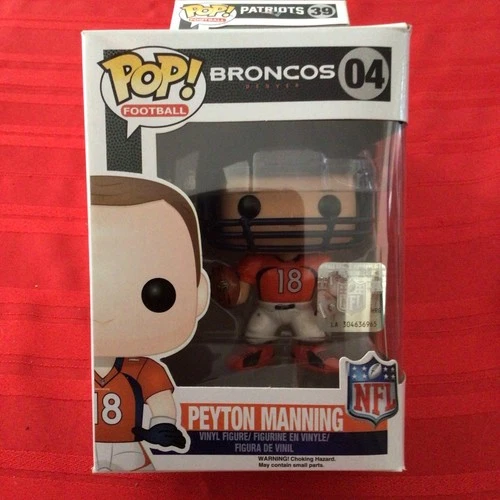 MINT 2014 Funko Pop Peyton Manning Denver Broncos Football Figure #04 NFL NIB